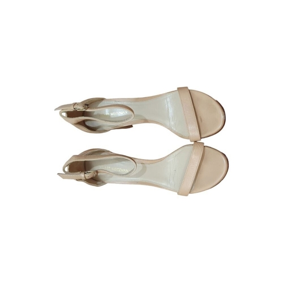 Nearly Nude Stuart Weitzman heels Size 7M - Picture 4 of 11